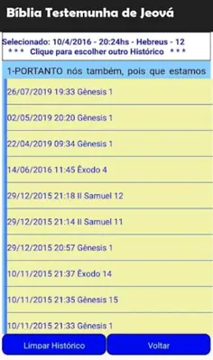 Bíblia Testemunha de Jeová android App screenshot 1